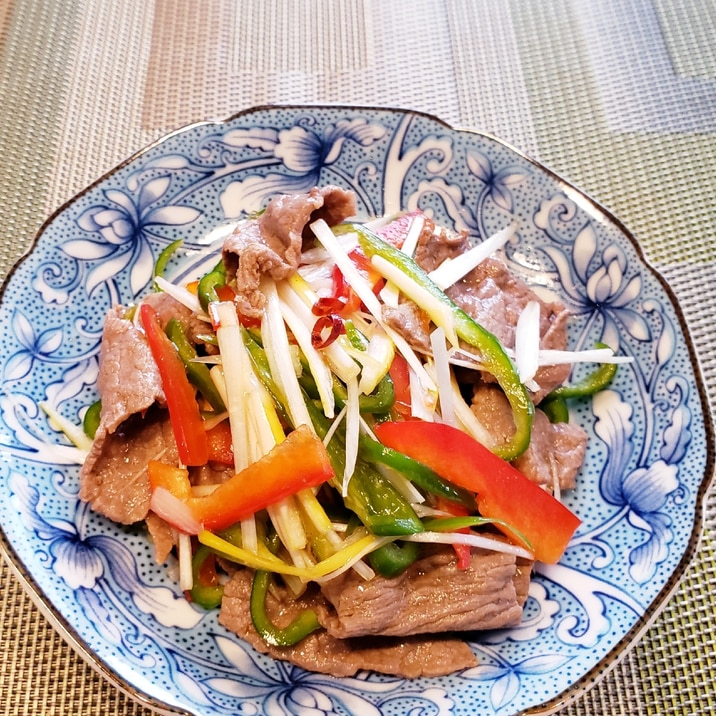 野菜も たっぷり！さっぱり美味しい！牛肉の南蛮漬け